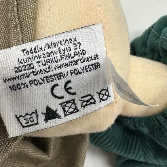 RARE Moomin Snufkin Plush Martinex Teddix TOVE 100 Tove Jannson Red Flower 14" - Picture 11 of 12